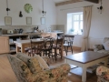 Saddler's sitting room & kitchen